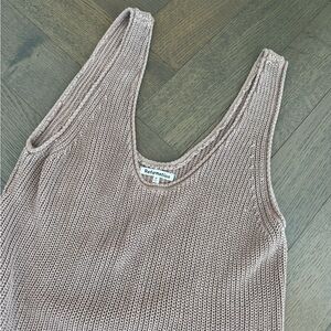 Reformation Dori Scoopneck Sweater Tank Top